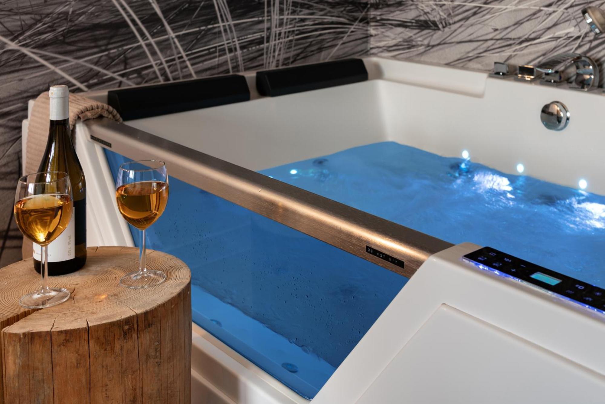 Apartament Z Jacuzzi & Sauna Chillout 科沃布热格 外观 照片